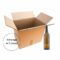 Caisse kraft 6X75 CL LongNeck impression 1 couleur